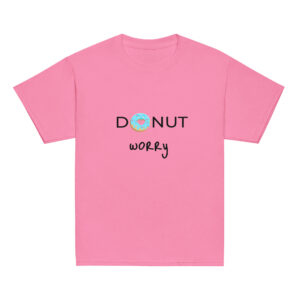 Kinder-T-Shirt “Donut worry”