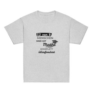 Kinder-T-Shirt “12 von 8 Menschen …”